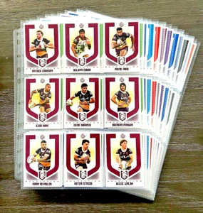 2024 NRL REVOLUTION COMPLETE 153 COMMON TRADING CARD SET WITH SLEEVES & FOLDER - Picture 1 of 3