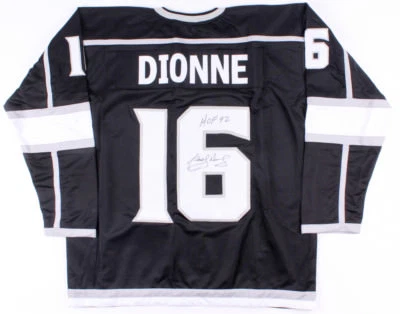 Marcel Dionne Signed Los Angeles Kings Jersey Inscribed "HOF 92" (JSA COA) - Image 1 of 4