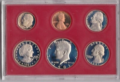 1981 United States Proof Set With A Rotated 5 Cent - Image 1 of 4