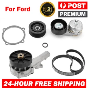 Water Pump + Idler belt Pulley Kit for Falcon 4.0L 6cyl BA BF FG inc XR6 AU - Picture 1 of 14