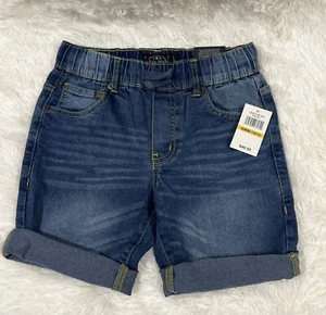 NWT LUCKY BRAND Girls Youth Size M (10/12) Classic Straight Stretch Denim Shorts - Picture 1 of 8