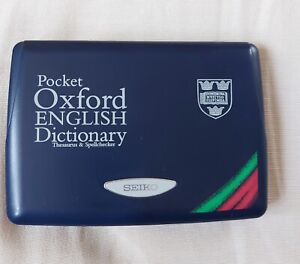 Seiko Electronic Pocket Oxford English Dictionary