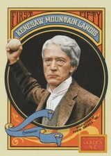 2014 Panini Golden Age Short Print SP First Fifty Kenesaw Mountain Landis 50 /50