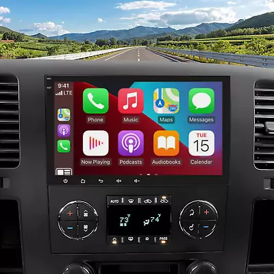 64G For Chevy Silverado 2007-2013 1500 2500HD 3500HD Car Stereo Radio GPS + CAM - Image 1 of 4