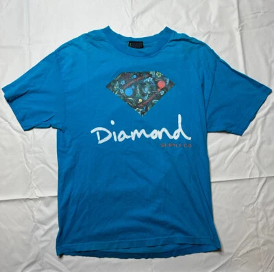 Camiseta gráfica Diamond Supply Co. para hombre talla grande Foto 1 de 4