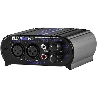 ART CLEANBoxPro Stereo Balanced/Unbalanced Converter