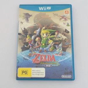 NOT WORKING! Genuine Nintendo Wii U Game Legend of Zelda Wind Waker HD PAL AUS - Picture 1 of 4