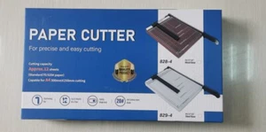 Neu Hebelschneider A4 kompakt Papierschneider aus Metall Schneidemaschine - Bild 1 von 3