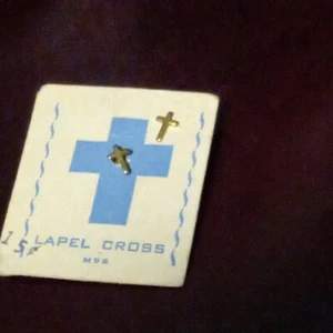 Cruz pequeña de colección de 2 pines - Imagen 1 de 3