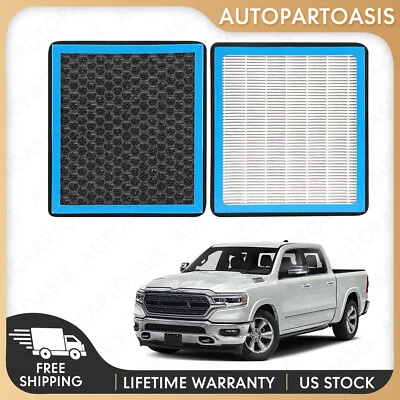 Filtro de ar de cabine HEPA para Ram 1500 2500 3500 4500 5500 2016 2017 2018 - 2022 - Imagem 1 de 4