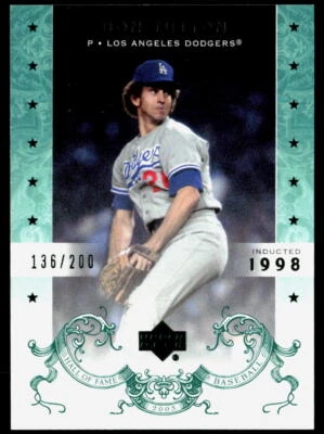 Don Sutton 2005 Upper Deck Hall of Fame Green #19 #/200 - Image 1 of 2