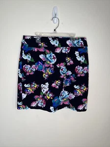 Napa Valley Women's 12 Stretch Pull On Skort Multicolor Floral EC - Picture 1 of 10