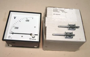 Celsa Voltmeter EQ96 0-500V (96x96) NEU/OVP - Imagen 1 de 1