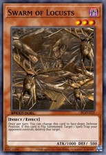 Swarm of Locusts  SPEED DUEL 1st Edition Yu-Gi-Oh! Card [SBCB-EN153]