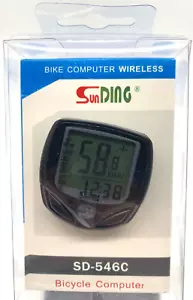 Bike Computer Wireless SD-546C - Bicycle Computer - BLACK - Picture 1 of 4