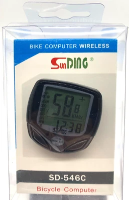 Bike Computer Wireless SD-546C - Bicycle Computer - BLACK - Image 1 of 4