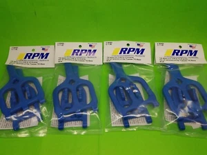 4 pack RPM 80465 Front Rear Blue Suspension Arms Traxxas 2.5 3.3 T-maxx Emaxx - Picture 1 of 1
