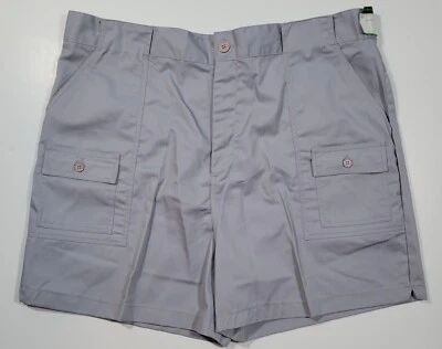 Pantalones Cortos de Vestido Chino Haband Vintage Poliéster Para Hombre 46 Gris Nuevo con Etiquetas Prensa Permanente   Foto 1 de 4