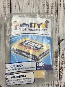 Lowes Build and Grow Holzbausatz Time Capsule mit Patch - Bild 1 von 2