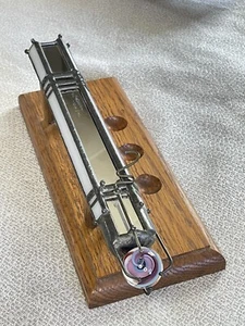 John D Culver Soldered And Mirrored Kaleidoscope Marblescope #1087 - Picture 1 of 16