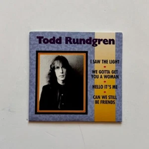 Todd Rundgren I Saw The Light CD3 Mini CD Excellent Condition 1988 Rhino - Picture 1 of 2