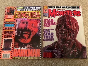 Fangoria #96 1990, And Famous Monsters #146, 1978, Classic Horror! - Picture 1 of 9