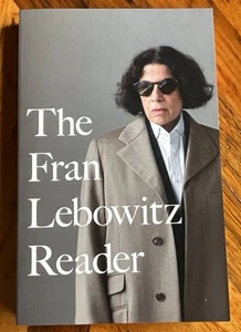The Fran Lebowitz Reader SIGNED PB New Print - Picture 1 of 5