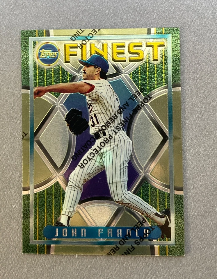 1995 Topps Finest Baseball John Franco #131 New York Mets - Image 1 of 2