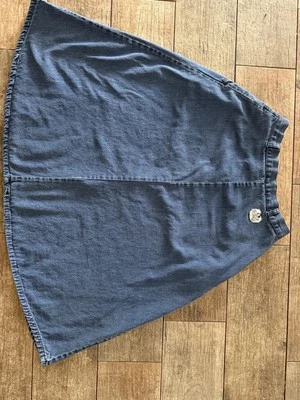 Falda Vintage Cherokee Legends; Denim Talla 12 Foto 1 de 4
