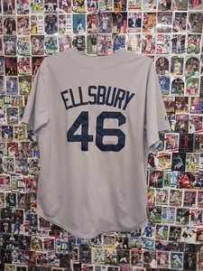 Jacoby Ellsbury Jersey Mens XL Gray Majestic Cool Base Stiched Boston Red Sox - Picture 1 of 6