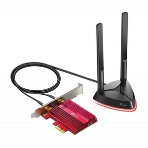 TP-LINK AX3000 Wi-Fi 6 Bluetooth 5.2 PCI Express Adapter with Two Antennas, Inte - Zdjęcie 1 z 8