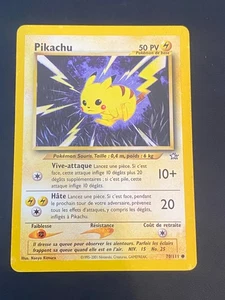 CARTE POKEMON PIKACHU 70/111 FR COMMUNE NEO GENESIS - TBE/EXC - Imagen 1 de 8