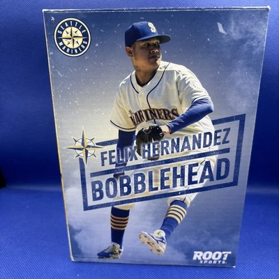 Felix Hernandez Seattle Mariners Bobblehead In Box 2016 Stadium Giveaway - Image 1 of 4