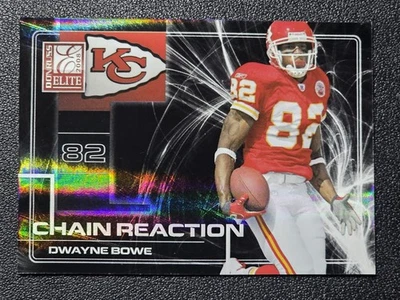 2008 Donruss Elite - Chain Reaction Dwayne Bowe #CR-20 Черный /400 Chiefs! - Изображение 1 из 2