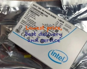 1PC Intel DC D5 P4420 7.68TB SSD 2.5" U.2 PCIE 3.0 NVME SSDPENU076T8 New - Afbeelding 1 van 3