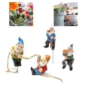 Treehouse Figurine Tree Elf Potted Plant Landscape Statue Moss Bottle DIY Kits - Picture 1 of 8