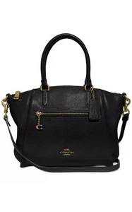 COACH Handtasche „Polished Pebble Leather Elise Black“ - Leder, Schwarz - Bild 1 von 10