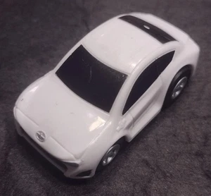 Scion FR-S Mini Racer Pull-back Toy Car Pullback Penny Racer White Plastic Works - Picture 1 of 7