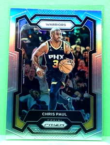 Chris Paul 2023 2024 PANINI PRIZM SILVER PRIZM REFRACTOR CARD - Picture 1 of 1