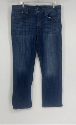 Lucky Brand 361 Vintage Mens Blue Medium Wash Denim Straight Leg Jeans Sz 36x32 - Image 1 of 4