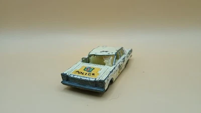 Vintage Lesney Matchbox Nº 55/59 Ford Galaxie Carro de Polícia Para Restauração - Imagem 1 de 4