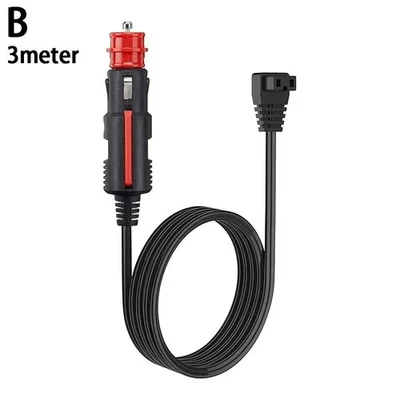 2/3/4M Long 12V Fridge Cable Lead Power Cord For Waeco Adaptor CDF/CF/CFX/CCF/FF - image 1 of 4