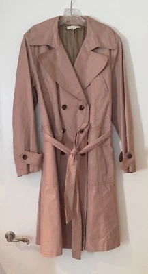 Gabardina Colección MARC JACOBS Clásica Tostada Beige Estilo Cinturón Mediana Grande Foto 1 de 4