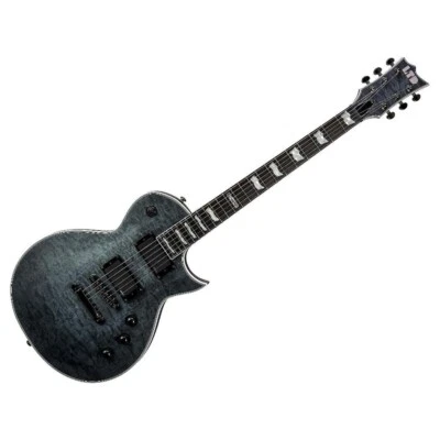 ESP LTD EC-401 QM STBLK Limited E-Gitarre - Bild 1 von 2