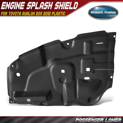 Protector contra salpicaduras de motor inferior delantero derecho derecho para Toyota Avalon 2011 2012 5144107020 Foto 1 de 4