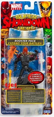 Marvel Super Hero Showdown Booster Pack Ghost Rider Figura de Acción Toy Biz Sin usar, en caja Foto 1 de 4