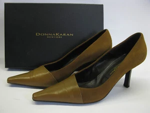 DONNA KARAN NEW YORK asymetric pump US 7,5 UK5,5 EU39 (foot 24,5 cm) worn once - Picture 1 of 6