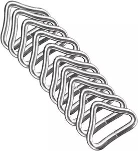 40x Quick Connect Trampoline Triangle Ring V-Rings High Strength Buckle Sprin... - Picture 1 of 13