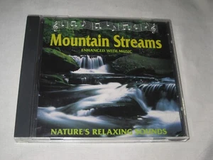 Mountain Streams: Nature's Relaxing Sounds CD Enhanced with Music New Age - Picture 1 of 3