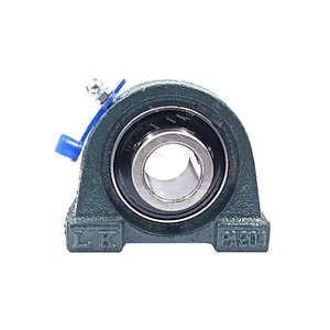 UCPA204-UCPA212 Pillow Block Flange Bearing 20mm to 60mm Bore 2 Bolt Solid Base - Picture 1 of 6